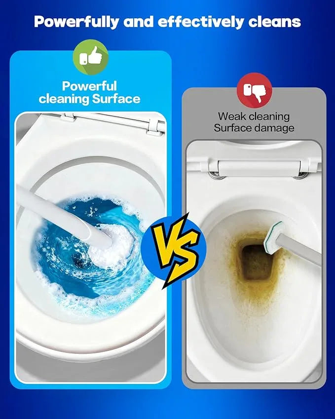 50 Pack Toilet Wand Refills Compatible with Clorox, Instant Foam Cleaning, Secure Lock No Slipping, Odor Neutralizing, Easy Snap-On Design - ModernBath