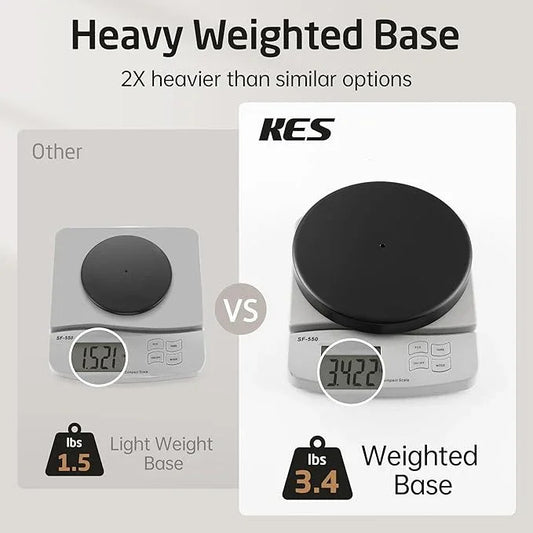 Extra High Toilet Paper Holder Stand with Weighted Base for 6 Rolls, KES 25" H Black Free Standing Toilet Paper Holder with Reverse, 18/8 Stainless Steel, BPH290B-BK - ModernBath