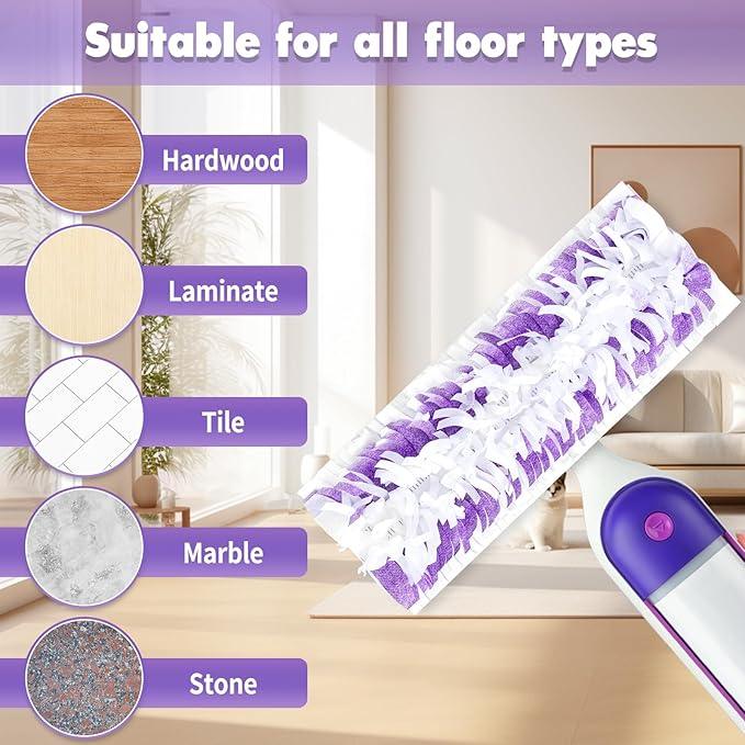 25PCS Disposable Mopping Pads Refills for Swiffer PowerMop,Replacement with Swiffer Power Mop Refills for Swiffer Power Mop Pads Multi-Surface for Floor Cleaning - ModernBath