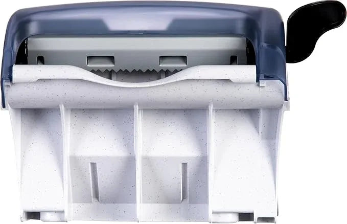 San Jamar Classic Element Paper Towel Dispenser Fits All Core Sizes with Lever for Bathroom, Kitchens, and Restaurants, Plastic, 8.5 x 12.5 x 12.75 Inches, Arctic Blue - ModernBath