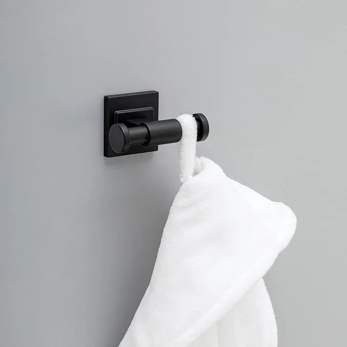 Delta Faucet McLaren (1-Pack) Towel/Robe Hook for Bathroom, Matte Black, Wall Mounted MCL35-MB - ModernBath