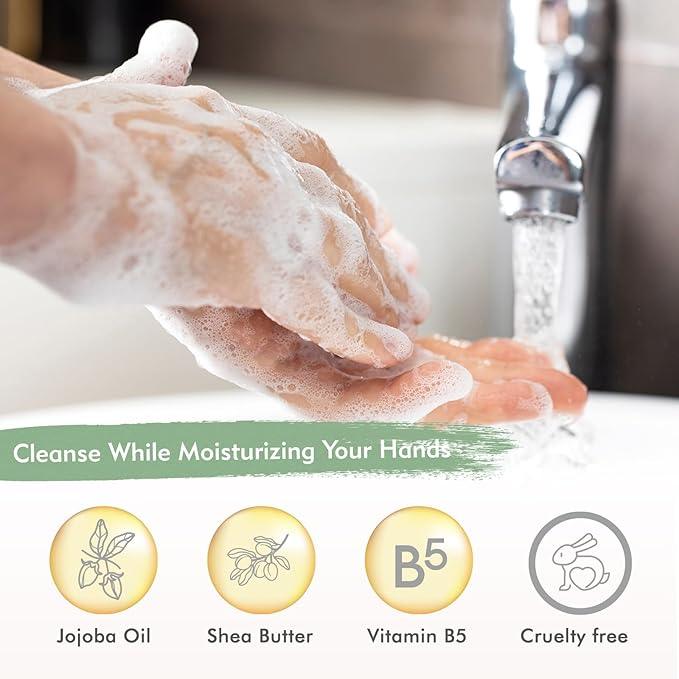 ROMIIE ZOI Liquid Hand Soap Refills Gift Set – Cucumber & Mint Scent – 3 Pack (26 Fl Oz Each) – Cruetly Free, Biodegradable, Moisturizing & Gentle Refill For Kitchen, Bathroom & Sensitive Skin - ModernBath