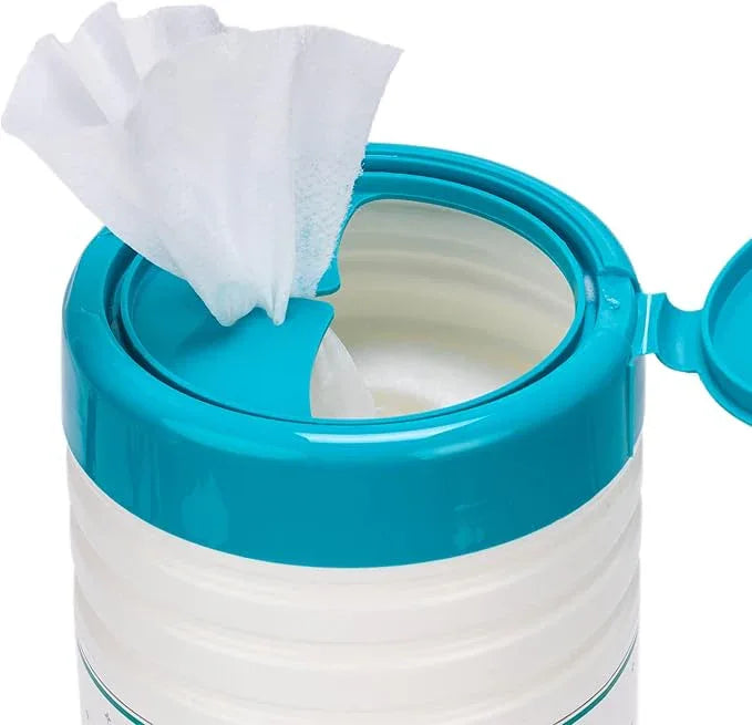 Juniper CLEAN 6 Pack Surface Cleaning Wipes Bleach Free, All-Purpose Cleaner for Bathroom, Kitchen, Office, 450 Count Canister, 7.5" x 7" Sheet, Fresh Scent, Lint Free & Durable - ModernBath