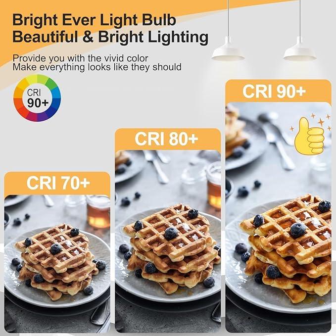 Leools Dimmable E12 LED Bulb 8W Equal 100 watt led Light Bulb Warm White 2700K T6 T25 E12 Candelabra Bulb 100 watt for Chandeliers,Ceiling Fan,Pendant,Wall sconces AC120V 800LM e12 Bulb 12Pack - ModernBath