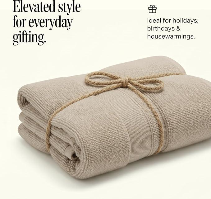 Preston Lane Douro Bath Mat – 100% Cotton, Plush & Absorbent Quick-Dry Bathroom Rug – Hotel-Quality Floor Mat for Shower or Tub, Made in Portugal, Clay - ModernBath