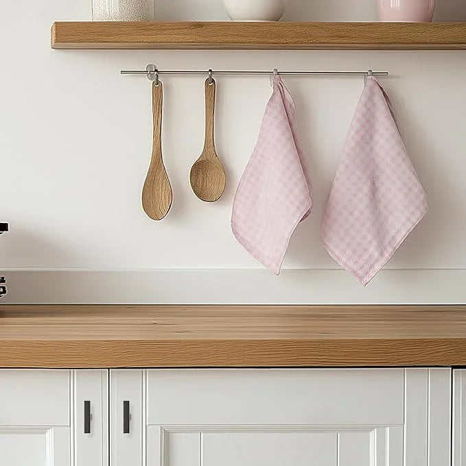 Ravinte 10 Pack Solid Square Bar Handles and Pulls - Black Matte Kitchen Cabinet Hardware - ModernBath