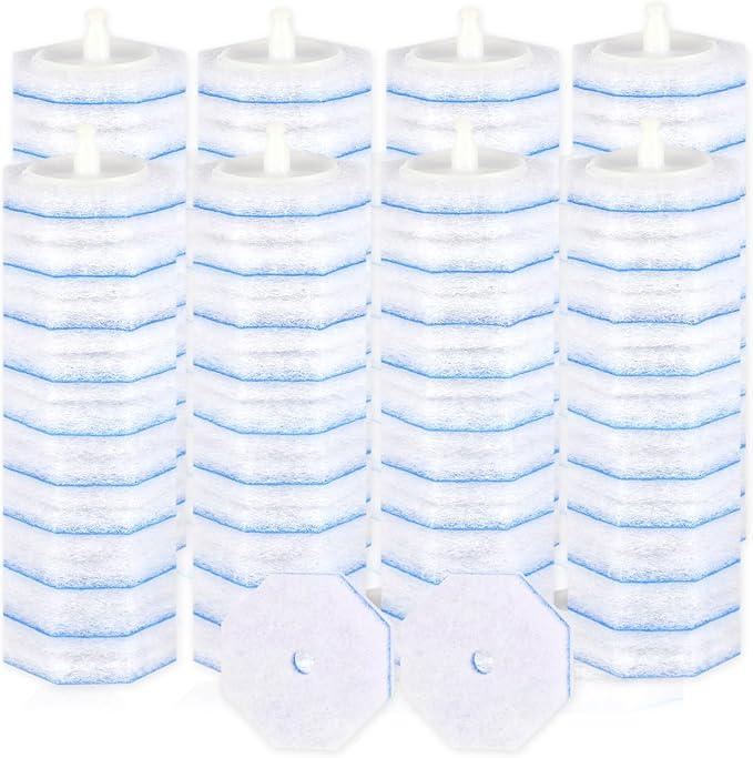 80 Count Disposable Toilet Wand Refills for Toilet Wand, 5X Cleaning Power Scrubber Refill, Bathroom Cleaning Supplies, No Falling Apart, Fresh Fragrance - ModernBath
