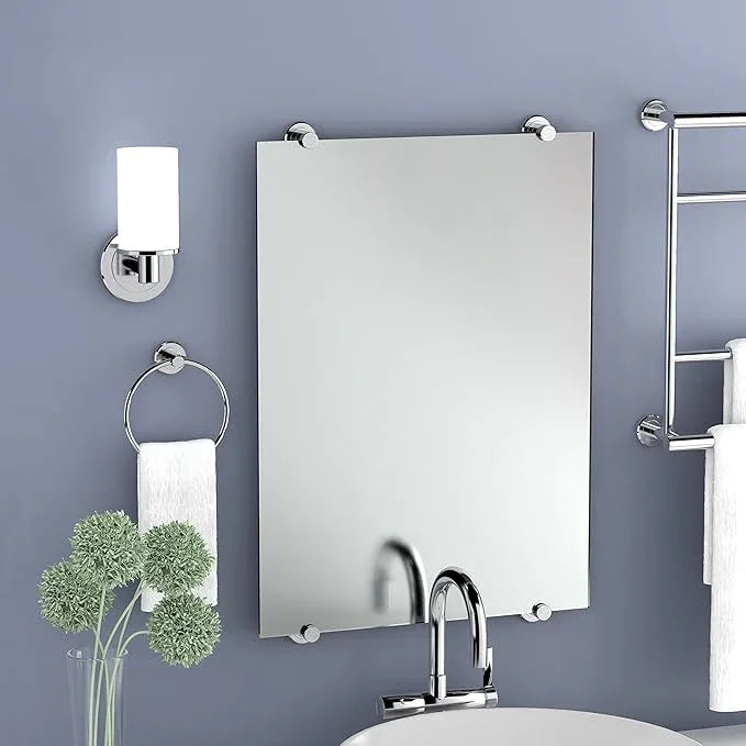 Gatco 1431C Modern Rectangle Base Freestanding Toilet Paper Holder, 21.25" Chrome with Weighted Base - ModernBath
