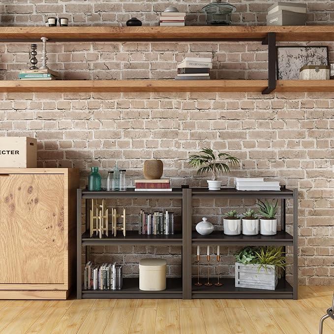 32" W Garage Shelving,900LBS Loads Adjustable Garage Storage Shelves, 3-Tier Metal Storage Racks and Shelving Units, Utility Rack Shelves (16" D x 32" W x 32" H) - ModernBath