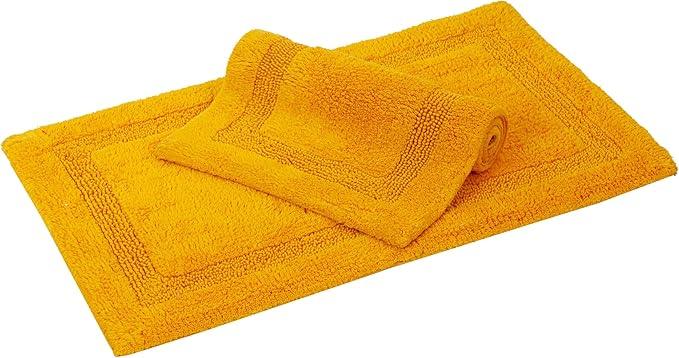 C23 Luxury Bathroom Rugs, Bath Mat - 20"x32" & 16"x24", 2200 GSM Tufted Cotton Bathroom Mat, Ultra-Absorbent Quick Dry Heavyweight Non-Slip Bathmat, Thick Soft Plush Machine Washable Bath Rug - 2 Pack - ModernBath