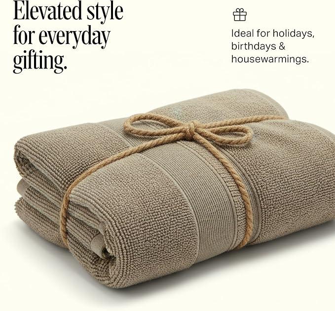 Preston Lane Douro Bath Mat – 100% Cotton, Plush & Absorbent Quick-Dry Bathroom Rug – Hotel-Quality Floor Mat for Shower or Tub, Made in Portugal, Eucalyptus - ModernBath