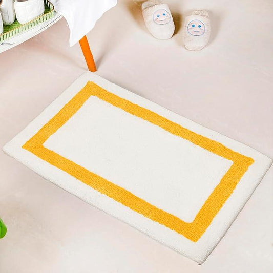 C23 Luxury Bathroom Rugs, Bath Mat - 20"x32" | 2200 GSM Tufted Cotton Bathroom Mat | Ultra-Absorbent Quick Dry, Heavyweight Non-Slip Bathmat | Thick Soft Plush Machine Washable Bath Rug - ModernBath