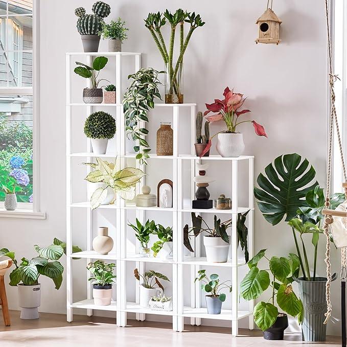 54in Tall Bookshelf 5-Tier Small Narrow Bookcase, Skinny Book Shelf for Small Space, Farmhouse Slim Shelf with Storage, Wood Freestanding Display Thin Bookshelves for Living Room, Office, White - ModernBath