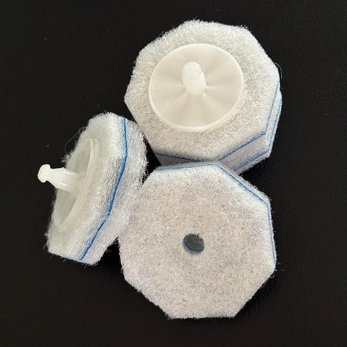 Ganliving 50 Count Toilet Brush Refills,Toilet Refill Pads,Disposable Toilet Brush Heads Compatible with Most Toilet Wand Refills for Home and Bathroom Cleaning - ModernBath