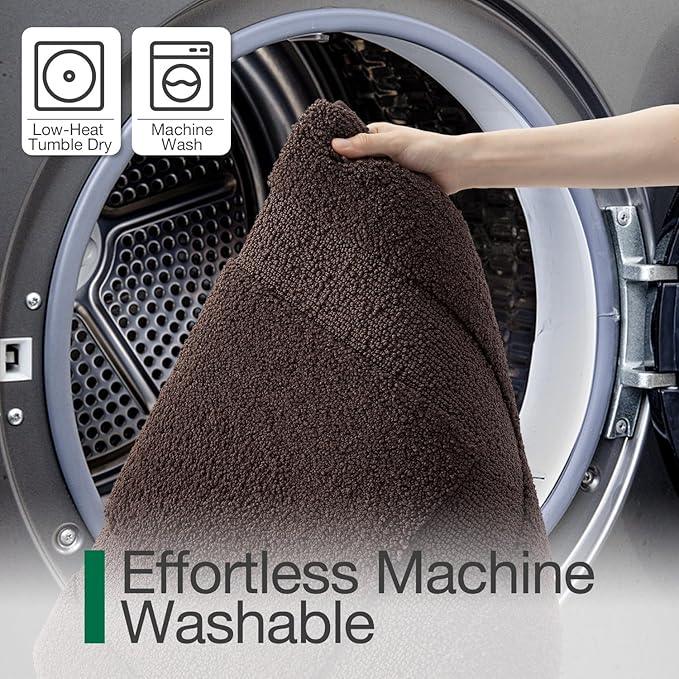 LUMI Large Ultra Soft Bathroom Rugs Non Slip with Rubber Backing, Absorbent Washable Bath Mat Quick Dry, Upgraded Premium Microfiber Plush Carpet for Bathtub and Shower Floor, Brown, 24x43 - ModernBath