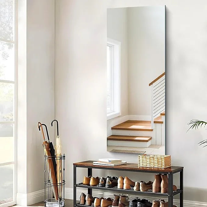 CILIBER Frameless Mirror, 24x60 Inch Large Bathroom Mirrors for Wall, Upgraded Shatterproof Rectangle Vanity Mirror Over Sink with Polished Edge for Bathroom,Bedroom,Living Room and Entryway - ModernBath