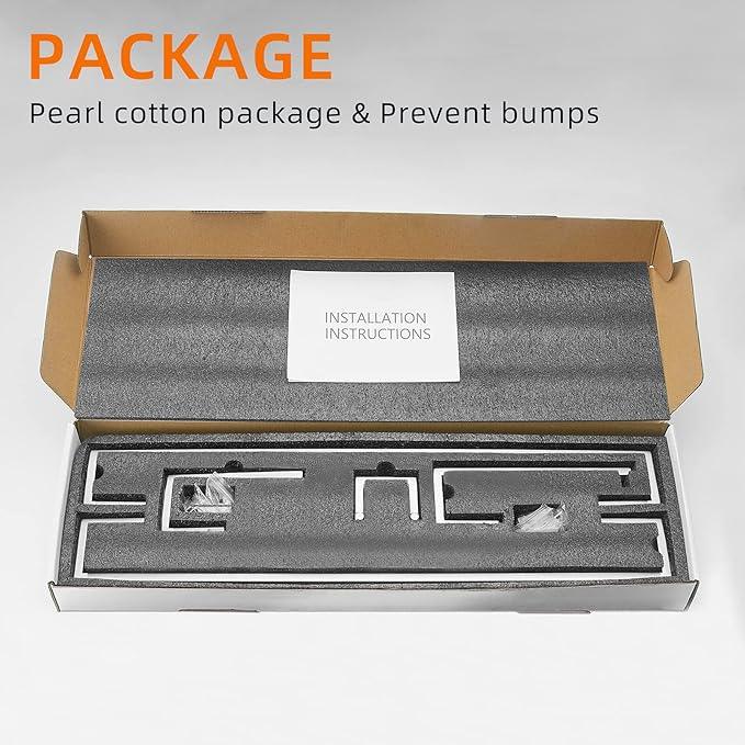 Fapully 5 Piece Bathroom Hardware Set Stainless Steel Wall Mounted Bathroom Accessories Set,Brushed Nickel Finished - ModernBath