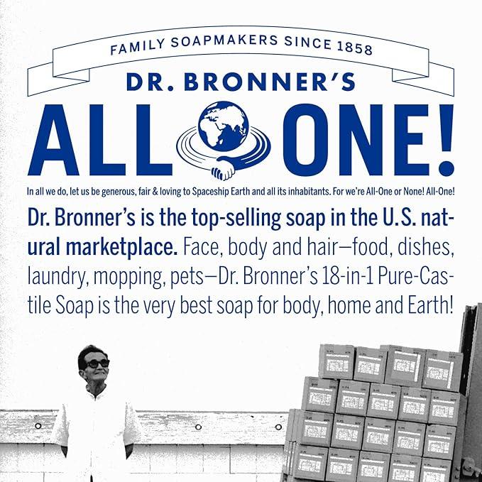 Dr. Bronner's Magic Soap-Pure-Castile Liquid Refill (Lavender, 32 ounce, 2-Pack) - Made with Regenerative Organic Certified Oils, For Body, Hair, Laundry, Pets & Dishes, Concentrated, Vegan, Non-GMO - ModernBath