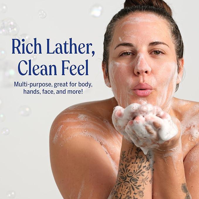 Dr. Bronner's Magic Soap-Pure-Castile Liquid Refill (Peppermint, 32 ounce, 2-Pack) - Regenerative Organic Certified Oils, For Body, Hair, Laundry, Pets & Dishes, Concentrated, Vegan, Non-GMO - ModernBath
