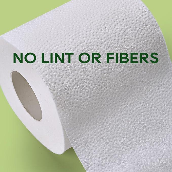 ECOLipak Bamboo Toilet Paper, Septic Safe Toilet Tissue, 16 Double Rolls, 320 Sheets Per Roll, Tree Free, Non Toxic, 2 Ply, Soft and Absorbent, Eco Friendly Dye-Free Paper - ModernBath