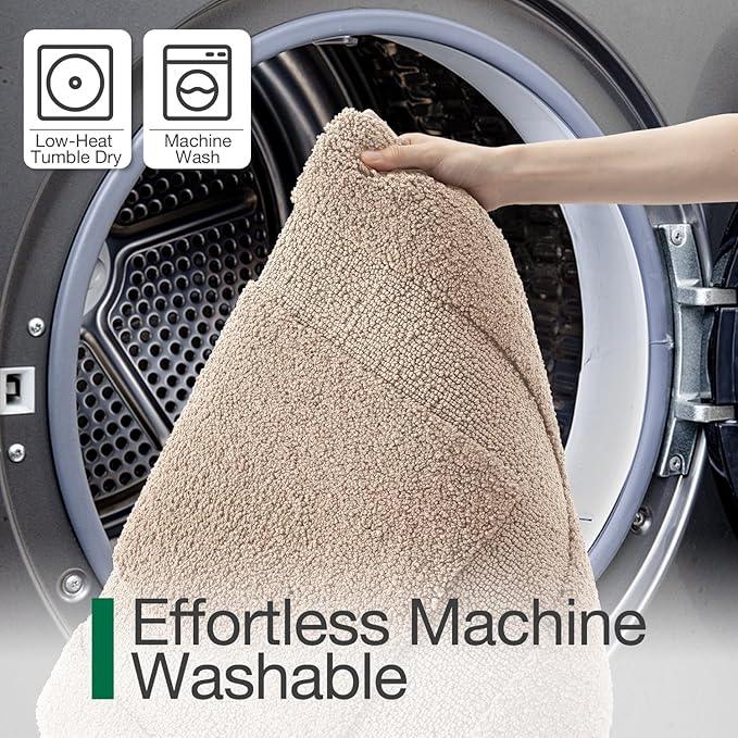 LUMI Large Ultra Soft Bathroom Rugs Non Slip with Rubber Backing, Absorbent Washable Bath Mat Quick Dry, Upgraded Premium Microfiber Plush Carpet for Bathtub and Shower Floor, Beige, 24x43 - ModernBath