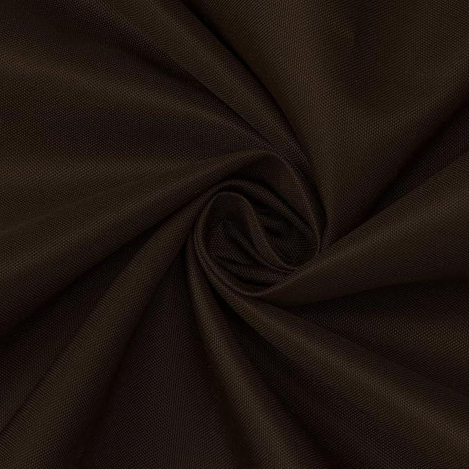 N&Y HOME Fabric Shower Curtain or Liner with Magnets - Brown Shower Curtain for Bathroom with Hotel Quality, Machine Washable - Brown, 72x72 - ModernBath
