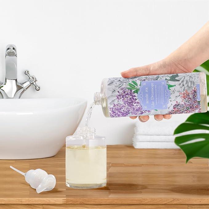 ROMIIE ZOI Foaming Hand Soap Refill, Lilac, Gentle & Moisturizing Formula, 1000 ML/ 33.8 FL OZ - ModernBath