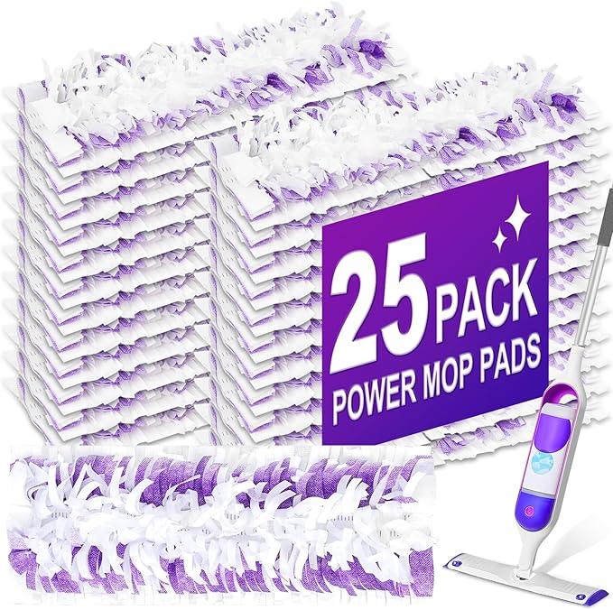 25PCS Disposable Mopping Pads Refills for Swiffer PowerMop,Replacement with Swiffer Power Mop Refills for Swiffer Power Mop Pads Multi-Surface for Floor Cleaning - ModernBath
