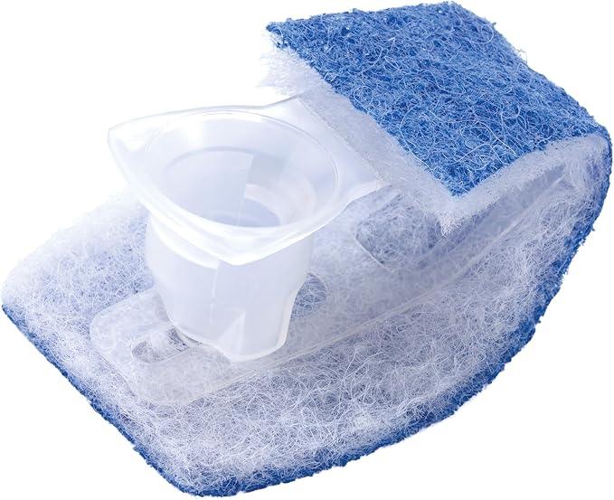 Scotch-Brite Disposable Toilet Scrubber Refills, Removes Rust & Hard Water Stains, 10 Disposable Refills Blue - ModernBath