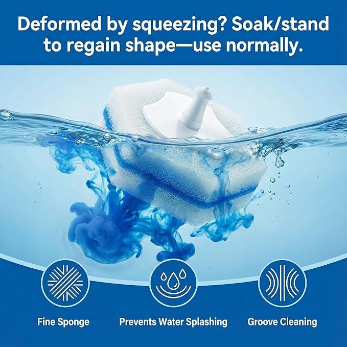 Disposable Toilet Wand Refill Compatible with Clorox Toilet Wand, Deep Cleaning Disposable Heads with Push-Button Release (20 Count, Pack of 1) - ModernBath