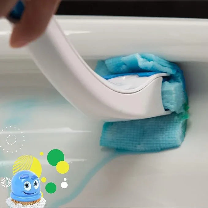 Scrubbing Bubbles Flushable Toilet Bowl Wand Cleaner Refills, Fresh Brush Cleaner Toilet Refill Pads, Removes Limescale & Odors, Citrus Scent, 20 Count (Pack of 2) - ModernBath