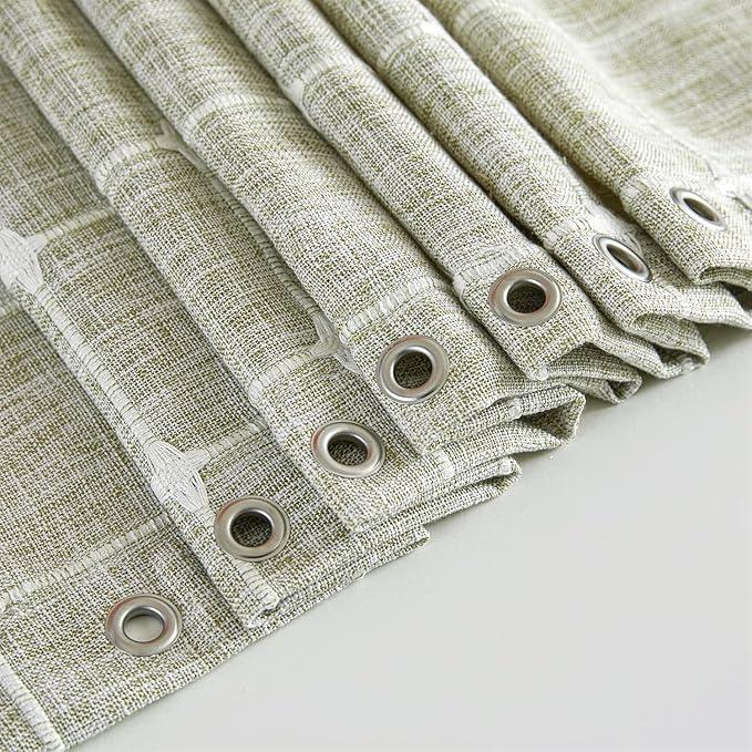 Aldopein Modern Farmhouse Shower Curtain, Vintage Tribal Geometry Fabric Shower Curtains Set Cottagecore Bathroom Decorations with Hooks - ModernBath