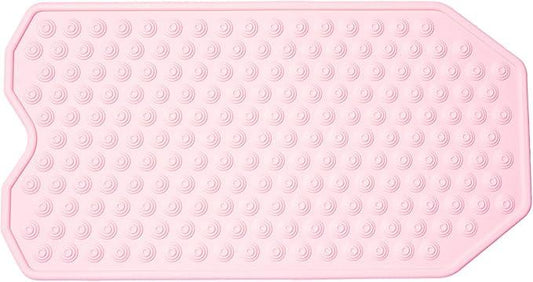 The Original Refinished Bathtub Mat - No Suction Cup Bath Mat, Designed for Textured and Refinished Bathtubs Made of Rubber Not Cheap Plastic, Great for Children and Elderly (Pink) - ModernBath