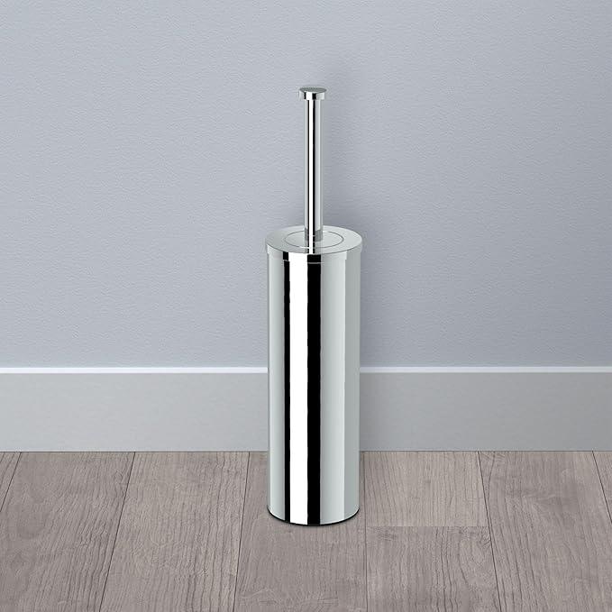 Gatco 1481 Latitude II Slender Toilet Brush Holder, Chrome - ModernBath