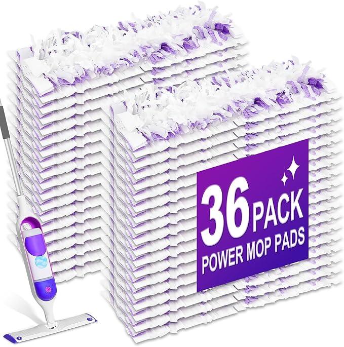 36PCS Disposable Mopping Pads Refills for Swiffer PowerMop,Replacement with Swiffer Power Mop Refills for Swiffer Power Mop Pads Multi-Surface for Floor Cleaning - ModernBath