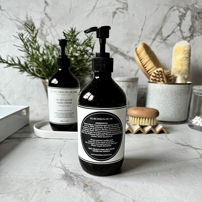Murchison-Hume Luxury Vegan Hand Soap with Pump Dispenser, Moisturizing Hand Wash, SLS, Paraben & Cruelty-Free, 17oz (Lemon Myrtle) - ModernBath