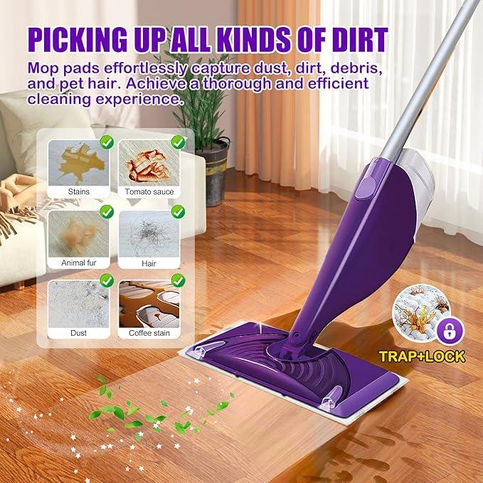 30 Pack Disposable Wet Jet Mop Pads Refill for Swiffer Wet Jet Pads Refill,Wet Jet Mopping Pads for All Purpose Multi Surface Hardwood Floor Cleaning, 4 Layers Thickened and Super Absorbent. - ModernBath