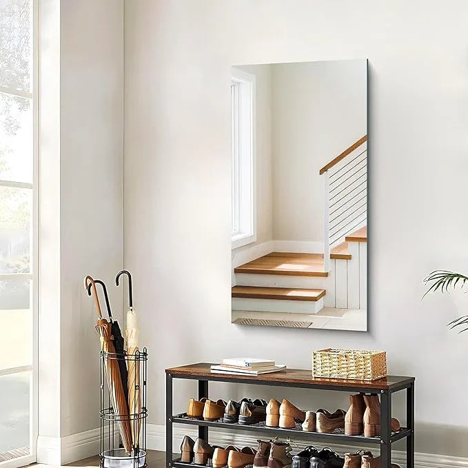 CILIBER Frameless Mirror, 24x48 Inch Large Bathroom Mirrors for Wall Over Sink, Upgraded Shatterproof Vanity Mirror with Polished Edge for Bathroom,Bedroom,Living Room and Entryway - ModernBath