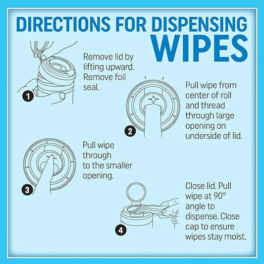 MiracleWipes for Heavy Duty Cleaning (90 Count) - All Purpose Cleaner, Kitchens, Bathrooms, Countertops, Hands, Indoors, Outdoors - Removes Grease, Grime, Crayon, Dirt & More - ModernBath
