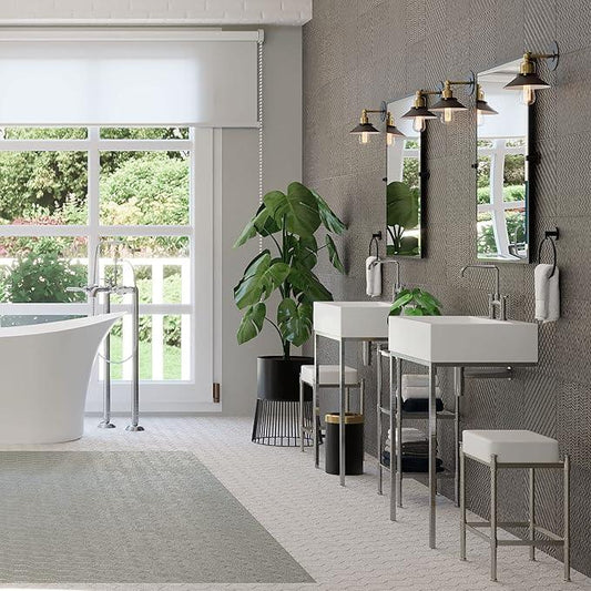 Gatco 1351 3-Tier Rectangle Taboret in Chrome - ModernBath