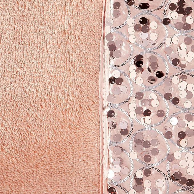 Zahari Home Sinatra Modern Bathroom Rug Classic Luxury Bath Rug Contemporary Decor Pink Bath Mat for Shower Unique Design Stylish Blush Bathroom Rug Bath Shower Tub Decor Bling Blush - ModernBath