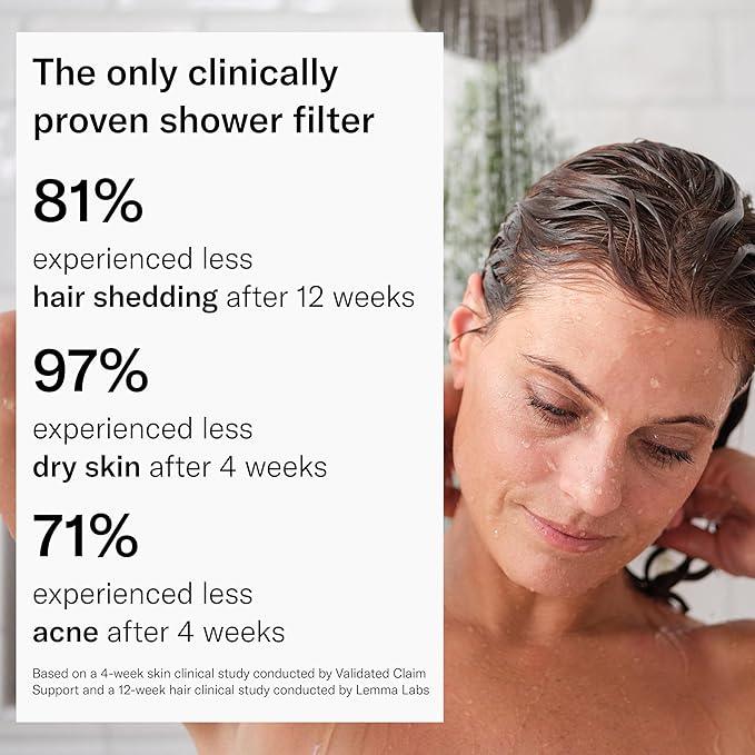 THE JOLIE FILTERED SHOWERHEAD with Shower Filter System- High Pressure Showerhead, Hair and Skincare Accessory to Improve Beauty and Personal Care Routine (Gold) - ModernBath
