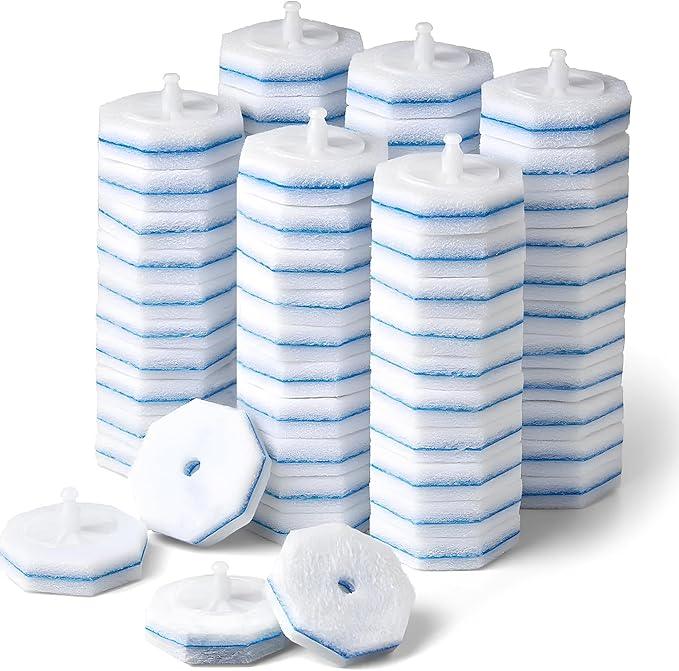 Disposable Toilet Wand Refill Compatible with Clorox Toilet Brush, 60 Count Disposable Heads for Deep Cleaning - ModernBath