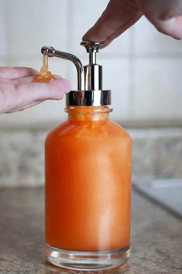 Bastion Antibacterial Hand Soap - Pumpkin Spice Moisturizing Pearlized Liquid Hand Wash - 1 Gallon (128 oz.) Bulk Refill Jug. Pumpkin Spice Scented. Non-toxic. Made in the USA. - ModernBath