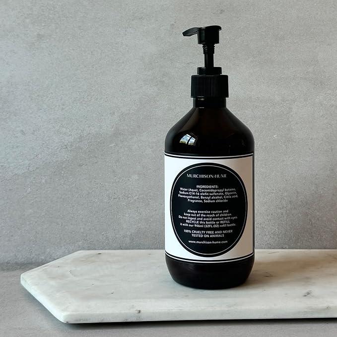 Murchison-Hume Luxury Vegan Hand Soap with Pump Dispenser, Moisturizing Hand Wash, SLS, Paraben & Cruelty-Free, 17oz (Original Fig) - ModernBath