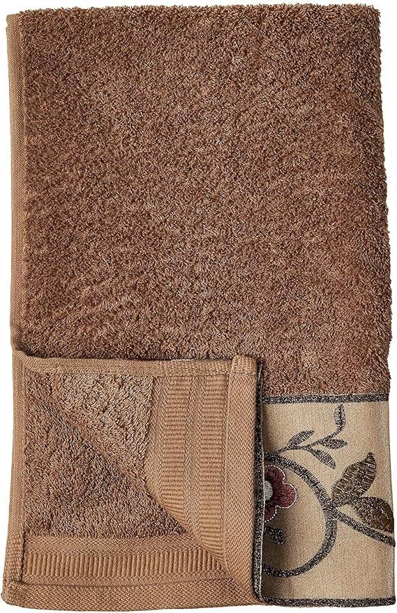 Zahari Home Larrisa Floral Bathroom Towel Set - 3 Piece Bath, Hand, and Wash Towels - Modern Classic Contemporary Decor With Beautiful Unique Design - Stylish Flower Set - ModernBath