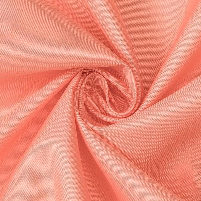 N&Y HOME Fabric Shower Curtain or Liner with Magnets - Hotel Quality, Machine Washable, Water Repellent - Coral, 72x72 - ModernBath