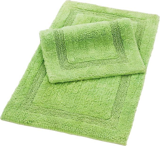 C23 Luxury Bathroom Rugs, Bath Mat - 20"x32" & 16"x24", 2200 GSM Tufted Cotton Bathroom Mat, Ultra-Absorbent Quick Dry Heavyweight Non-Slip Bathmat, Thick Soft Plush Machine Washable Bath Rug - 2 Pack - ModernBath
