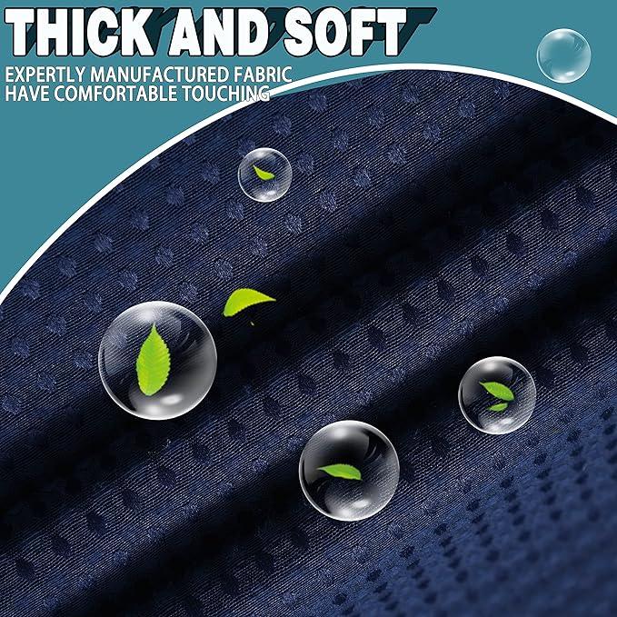 Conbo Mio No Hook Waffle Weave Shower Curtain with Snap in Liner Set, Hotel Luxury Navy Blue Shower Curtains for Bathroom with See Through Top Window, Waterproof, Washable 71W x 74H - ModernBath