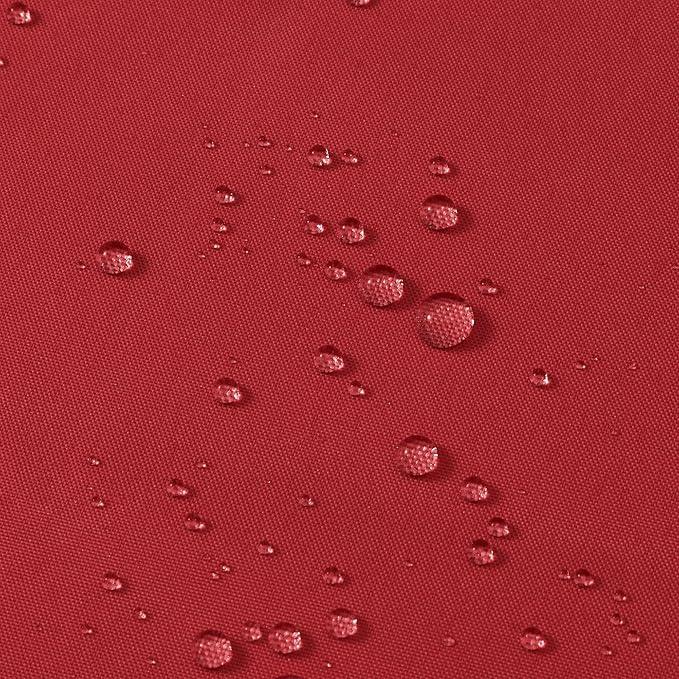 N&Y HOME Fabric Shower Curtain or Liner with Magnets - Hotel Quality Red Shower Curtain for Bathroom, Machine Washable, Water Repellent - Red, 72x72 - ModernBath